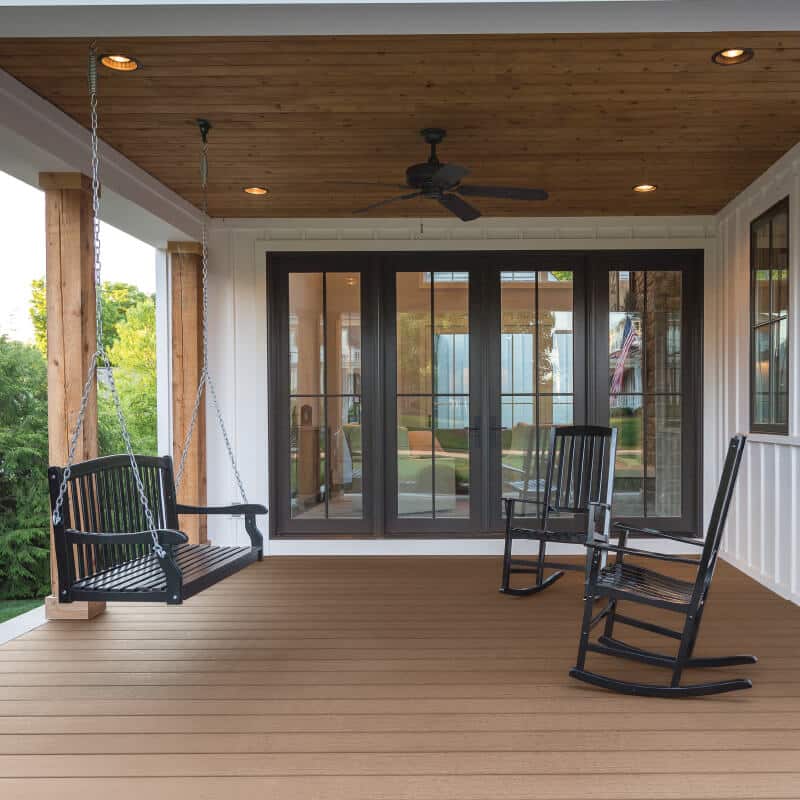 porch style deck